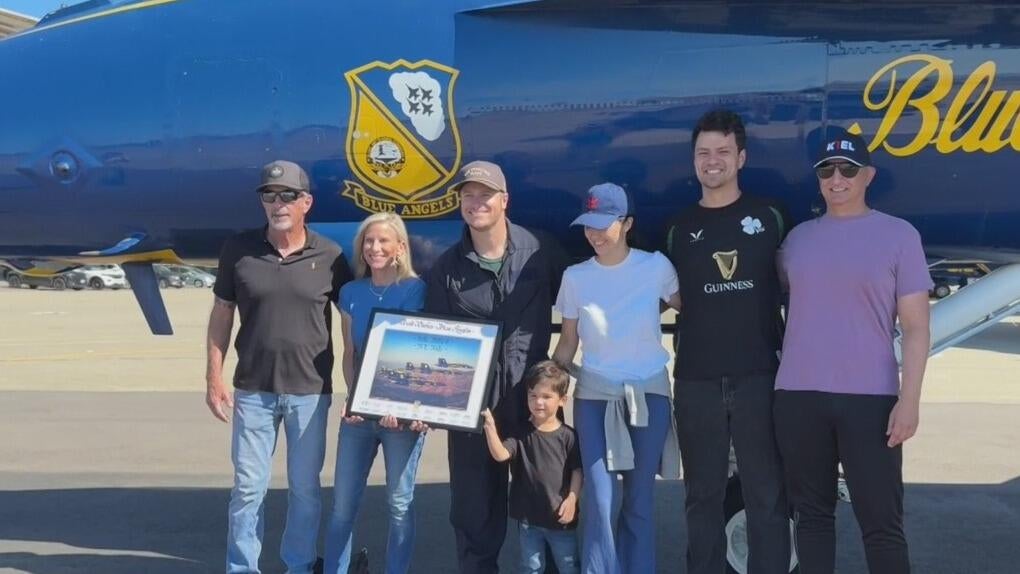 Glens Academy soccer club exec chosen for U.S. Navy Blue Angels flight — CBS Bay Area (KPIX), Burlingame Arts news