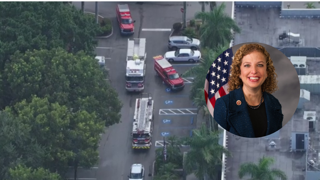 Suspicious envelope reported at Congresswoman Debbie Wasserman Schultz's Sunrise office, police say — CBS Miami, Burlingame Community news