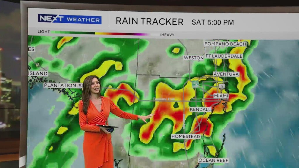 Spotty showers possible in South Florida Thursday before heavy rain, flood threat arrives this weekend — CBS Miami, Burlingame Sports news
