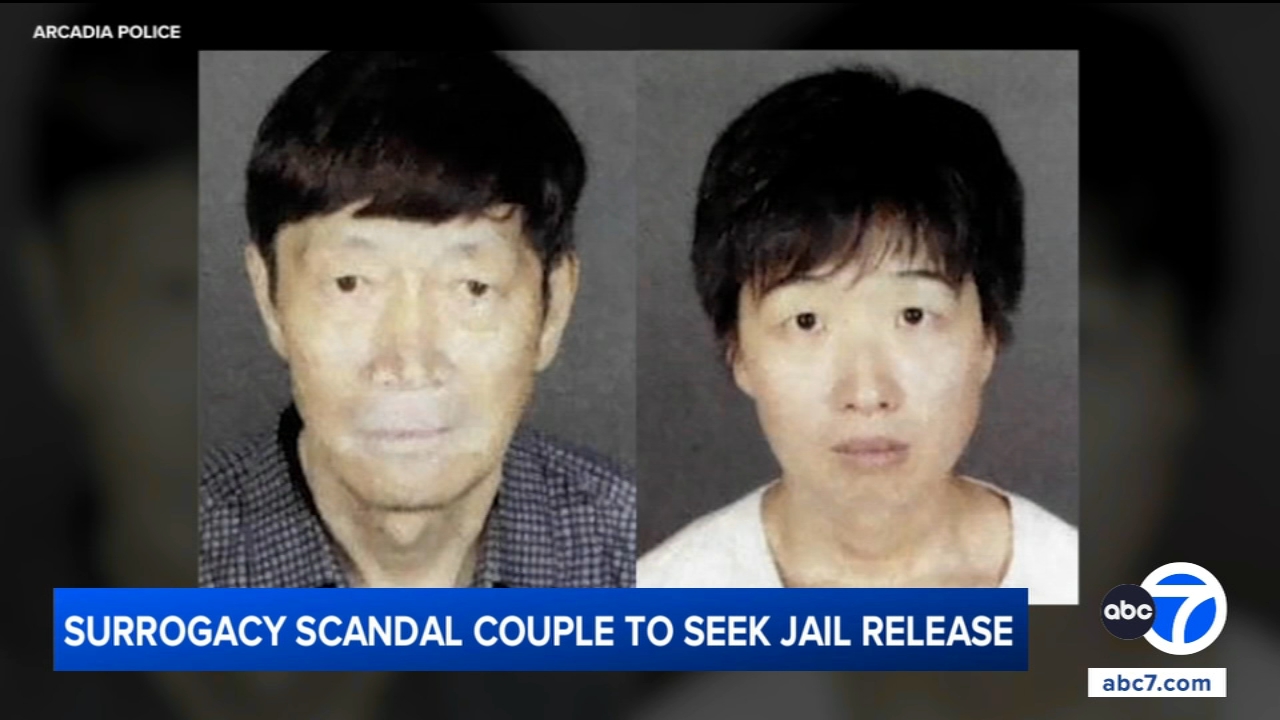 California couple accused in surrogacy scandal to seek release from jail, attorneys say
       — ABC 7 Bay Area, Burlingame Community news