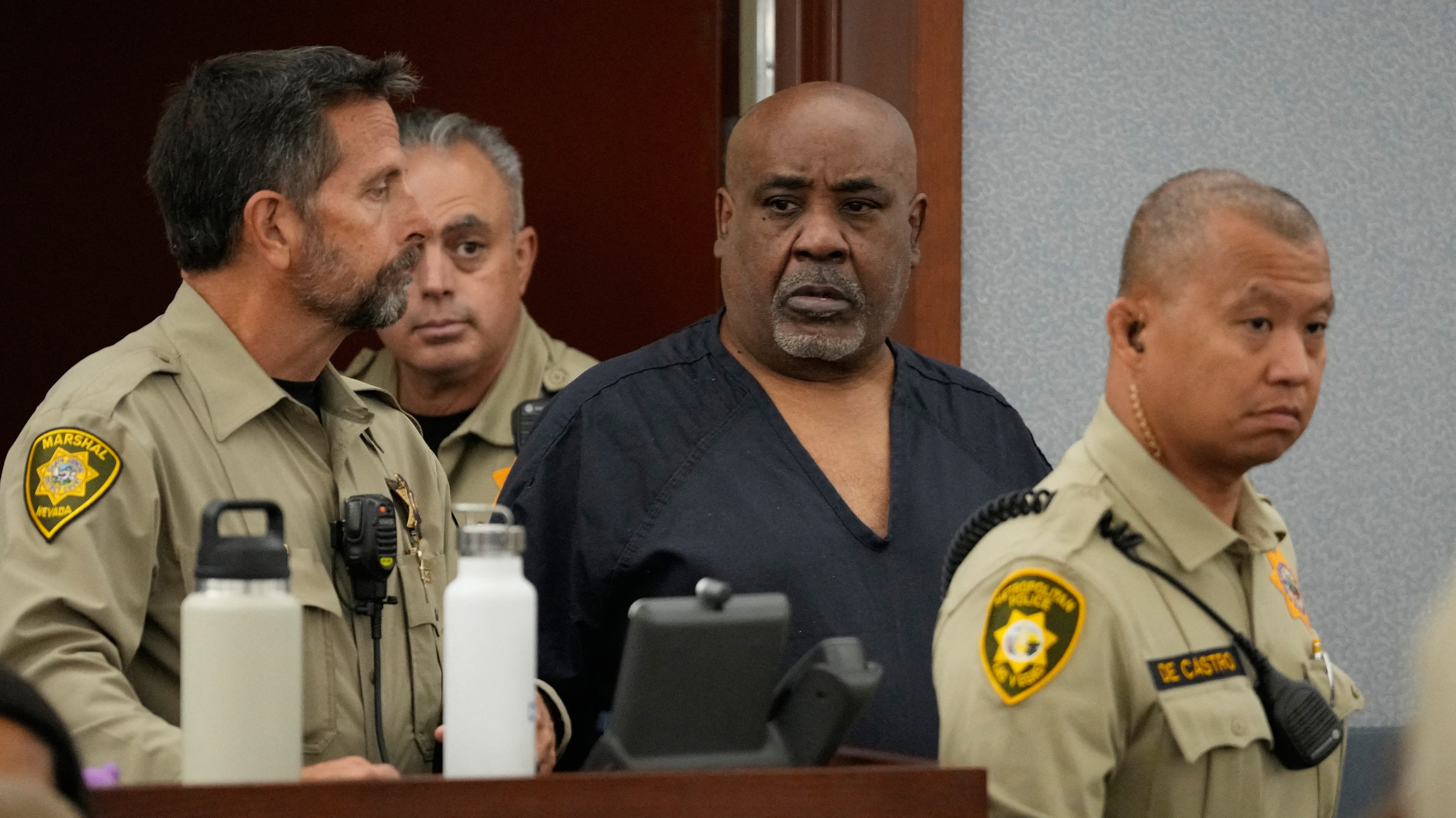 Duane 'Keffe D' Davis  convicted of orchestrating the murder of rap icon Tupac Shakur gets 40 years to life in prison
       — ABC 7 Bay Area, Burlingame Arts news