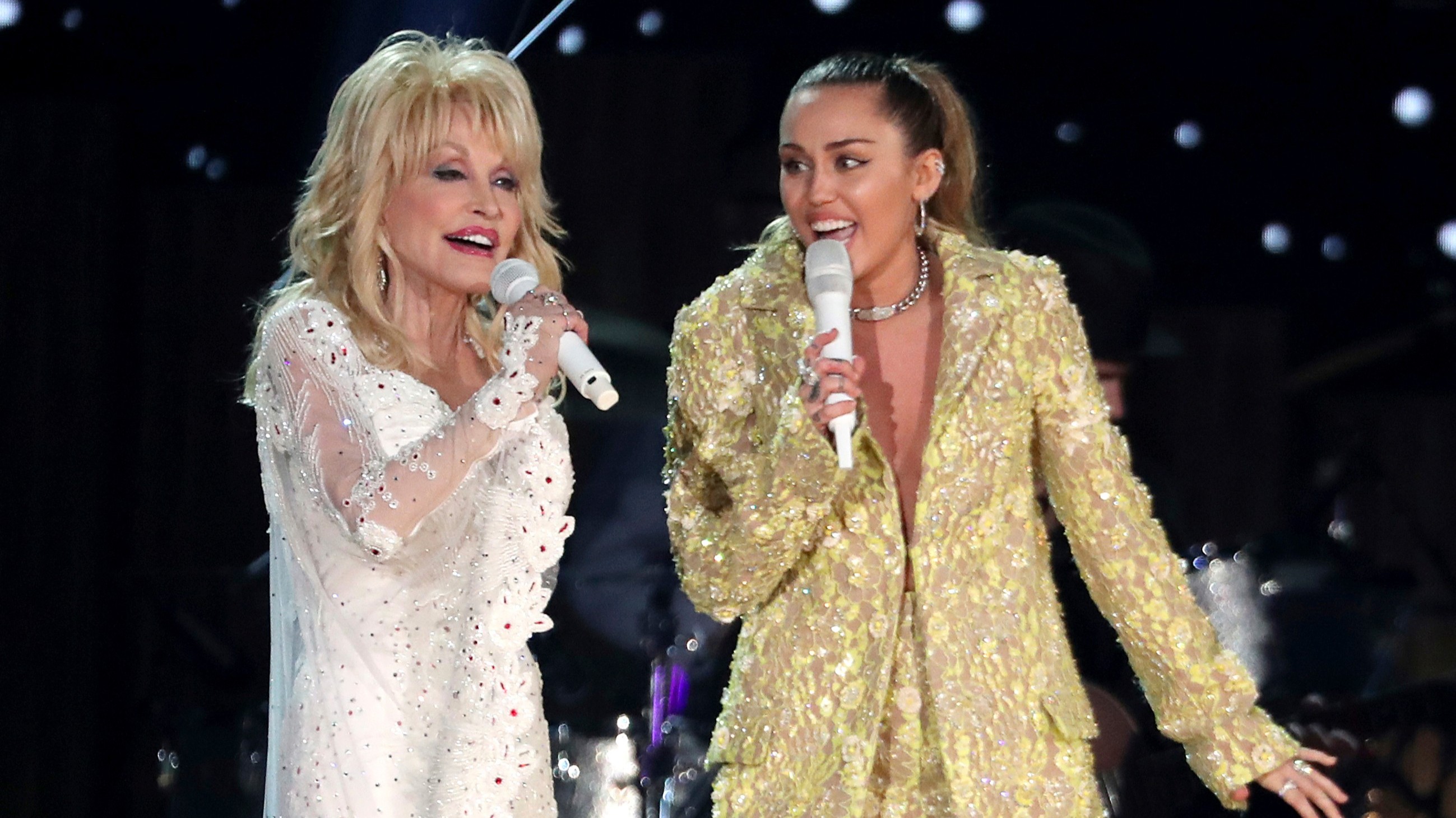 Miley Cyrus honors Dolly Parton with emotional tribute at Hollywood Bowl
       — ABC 7 Bay Area, Burlingame Arts news