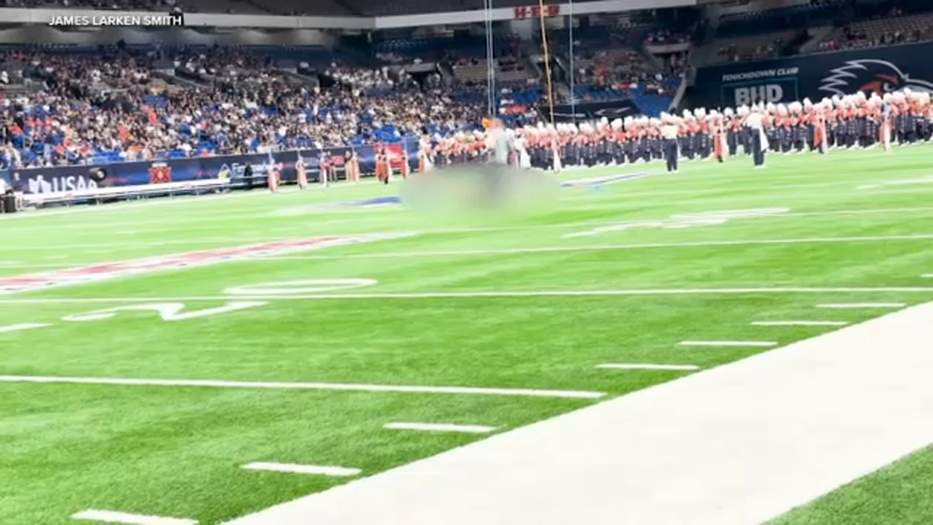 Air Force member killed rappelling from Alamodome's ceiling in Salute to Armed Forces ceremony
       — ABC 7 Bay Area, Burlingame Sports news