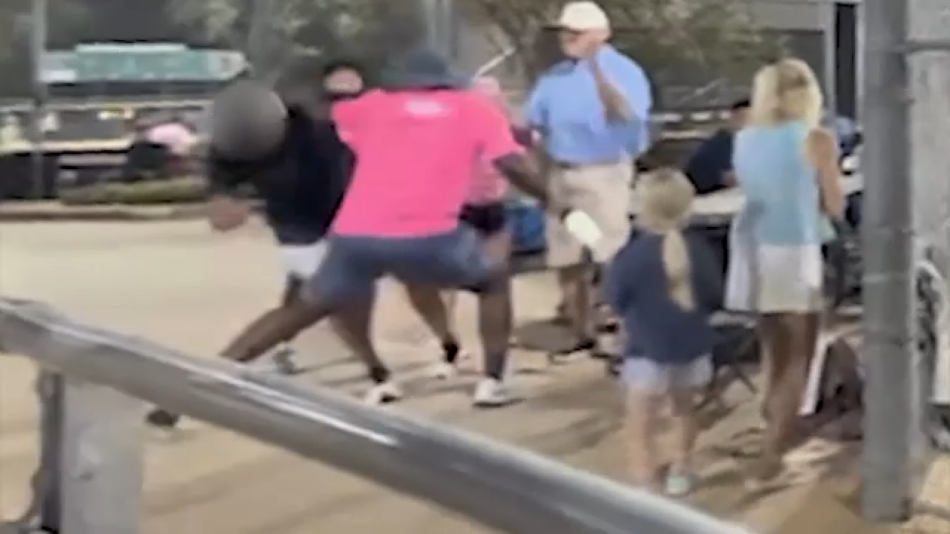 Parents Kiarious Hall Jazmine Hall arrested after melee at girl's softball game in Sugar Land, Texas, court records say
       — Burlingame Sports news