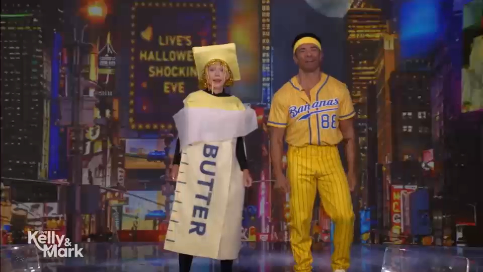Kelly Ripa and Mark Consuelos transform into pop culture icons for annual Halloween show
       — Burlingame Community news