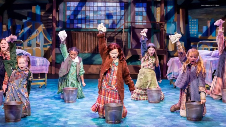 'Annie' playing at Chanhassen Dinner Theatres — KARE 11 Local — Gopher, Burlingame Arts news