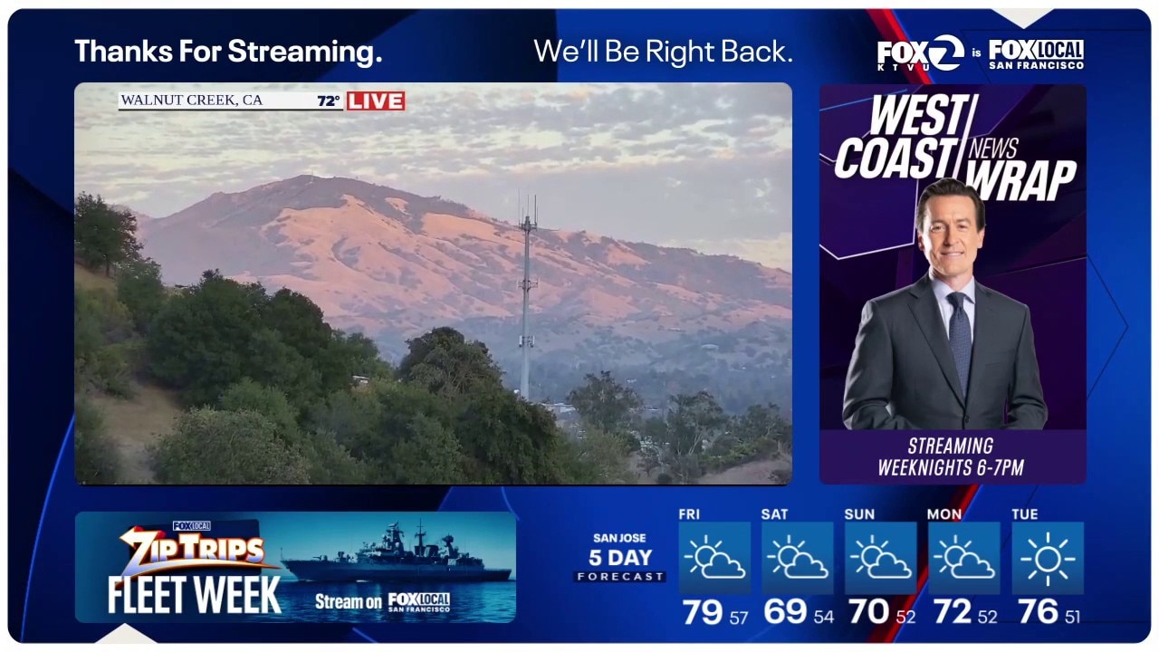 West Coast News Wrap Live — KTVU FOX 2 Bay Area, Burlingame Community news