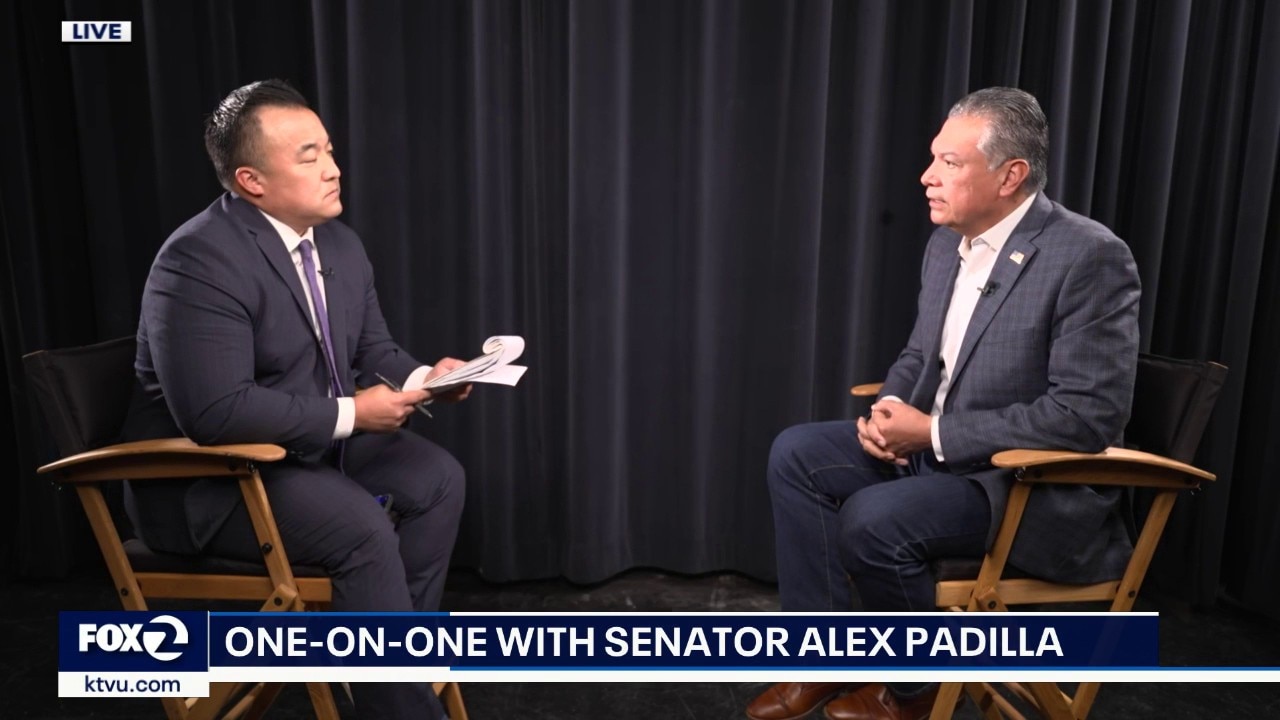 Full interview: Sen. Alex Padilla talks ICE, midterm election and polling — KTVU FOX 2 Bay Area, Burlingame Community news