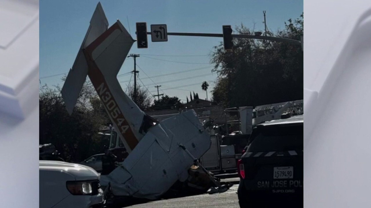 2 adults, child hospitalized in plane roadway crash — KTVU FOX 2 Bay Area, Burlingame Health news
