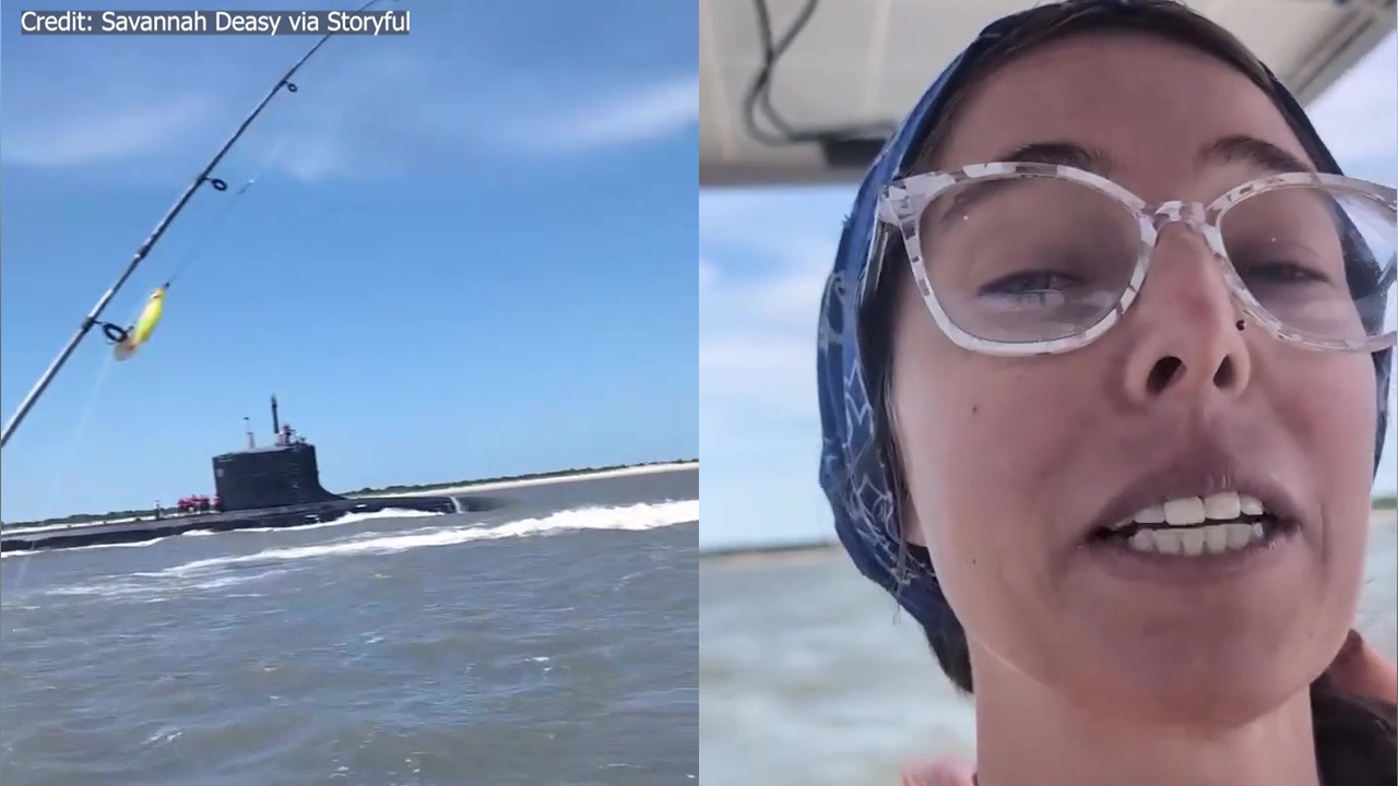 Video: Solo sailor avoids near-collision with U.S. Navy submarine in Florida — KTVU FOX 2 Bay Area, Burlingame Community news