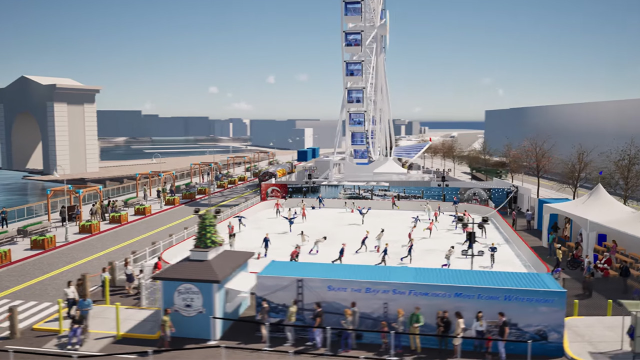 Waterfront ice rink: This popular Bay Area destination is getting its first ever ice rink — KTVU FOX 2 Bay Area, Burlingame Sports news