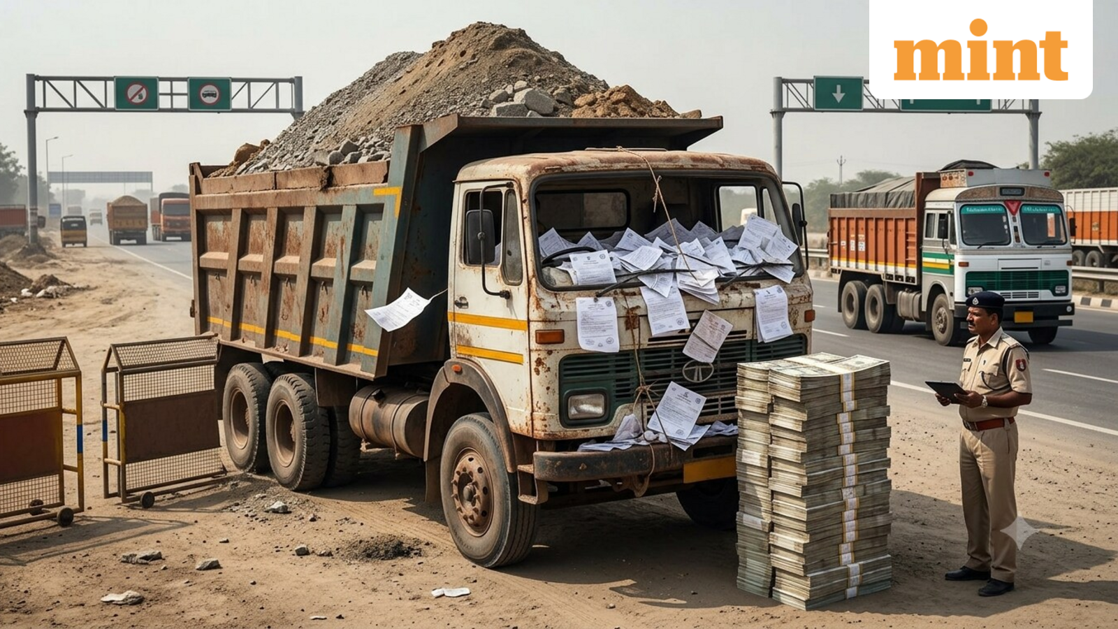 Why running up ₹35 lakh in unpaid challans makes business sense: The perverse unit economics of India’s trucking mafia — Mint India, Burlingame Business news