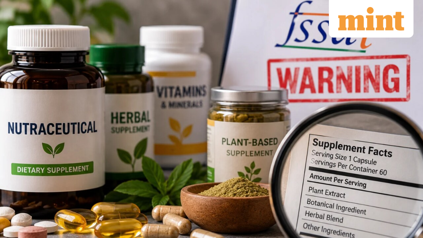 FSSAI warns nutraceutical firms over labelling violations, threatens action for non-compliance — Mint India, Burlingame Health news