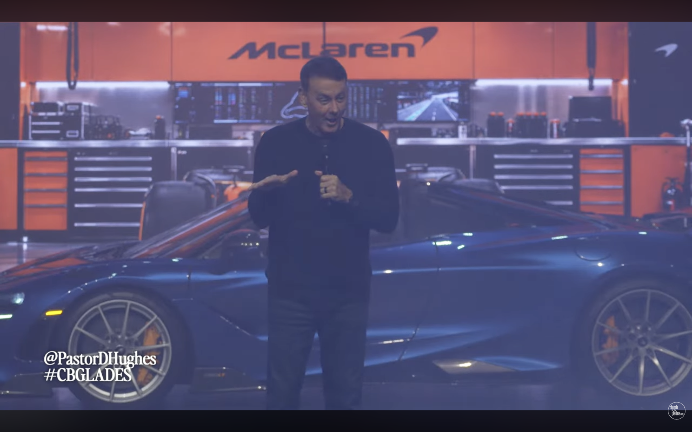 VIDEO: Coral Springs mega church pastor drives McLaren on stage during service — Miami New Times, Burlingame Dining news